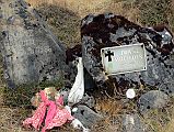 25 Memorial To Franz Mulleder At Italy Base Camp 3625m Around Dhaulagiri 